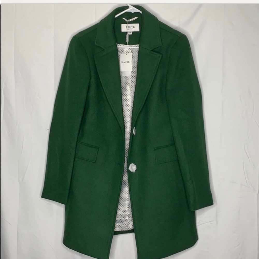 Haite green peacoat